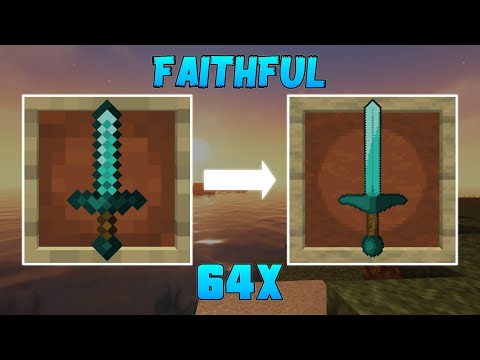 DOWNLOAD TEXTURE PACK FAITHFUL 64x64 MCPE 1.19
