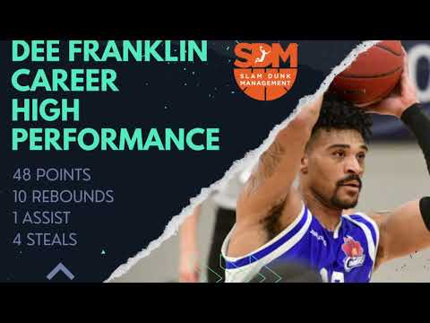 Dee Franklin Basketball Highlight - Career high Performance (Iceland Divison 1)