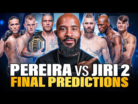 ペレイラvs.ジリ2 決勝予想｜アレックス・ペレイラvs.ジリ・プロチャツカ再戦に勝つのは？ (PEREIRA vs JIRI 2 FINAL PREDICTIONS | WHO WINS ALEX PEREIRA vs JIRI PROCHAZKA REMATCH?!)