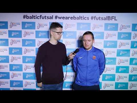 Gargzdu Pramogos - AGIO FM. Mindaugas Jonelys postgame comments