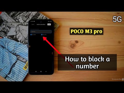 How To Call Block/Unblock In poco m3 pro Incoming Call Block Kaise Kare Blacklist Se Number Nikale