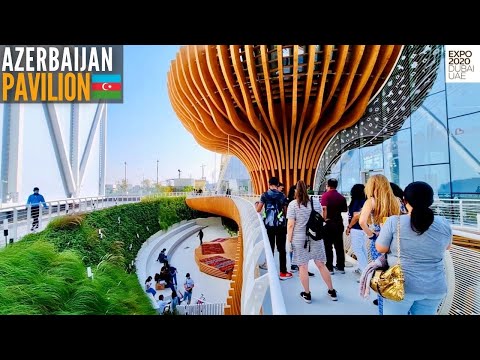 Azerbaijan Pavilion Expo 2020 Dubai | 4K | Dubai Expo 2021 | Dubai Tourist Attraction