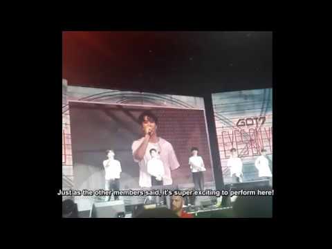 GOT7 In Berlin LAST MENT || Eyes On You World Tour 2018