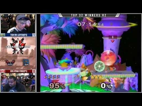 CCG 2017 Melee - TSM RB Leffen vs ERG Ryan Ford
