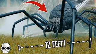 Making a Giant Spider! 🕷 DIY Halloween Props