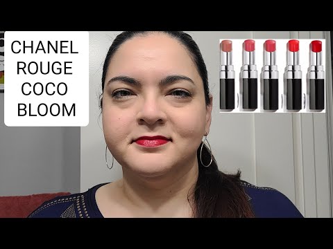 NEW! CHANEL Rouge Coco Bloom Hydrating Plumping Intense Lip