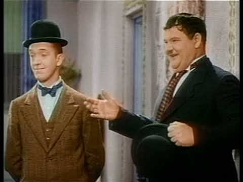 Laurel and Hardy -  Unaccustomed As We Are (1929)