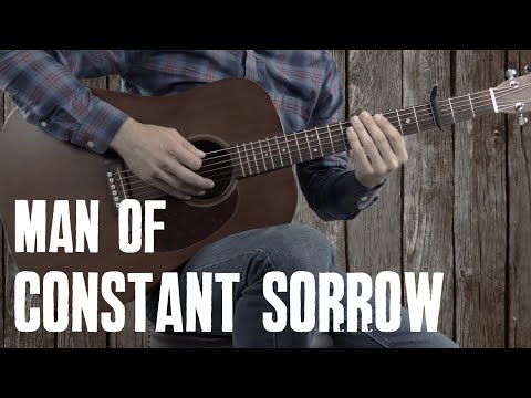 Man of Constant Sorrow | Guitar Lesson Tutorial