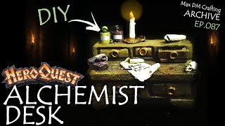 I Made An Alchemist Desk From Scrap Material!!! 🍶🧪🧉