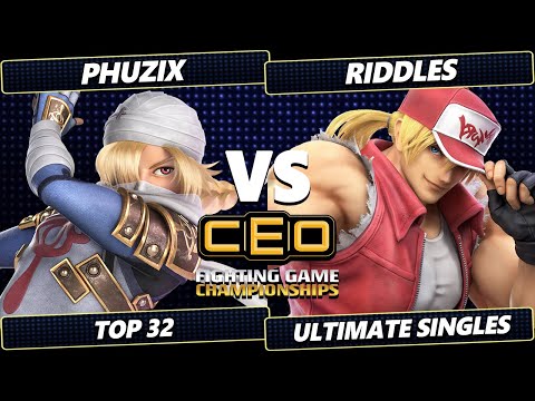 CEO 2024 - Phuzix (Sheik) Vs. Riddles (Terry, Kazuya) Smash Ultimate - SSBU
