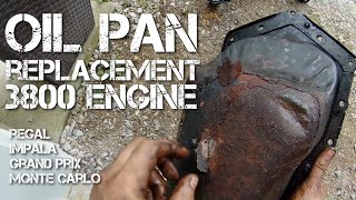 Oil Pan Replacement Pontiac Grand Prix GM 3800 Engine Buick Chevrolet