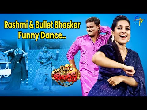 Reshmi & Bullet Bhaskar Funny Dance | Extra Jabardasth | ETV Telugu