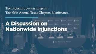 Click to play: Panel Two: Discussion on Nationwide Injunctions