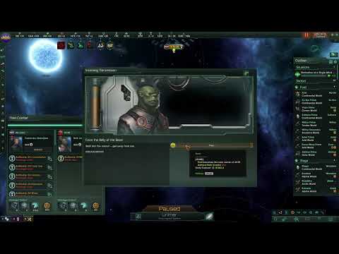 Stellaris: killing the Tiyanki Matriarch as a Devouring Swarm