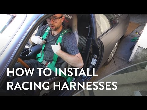 How To Install Takata Drift Racing Harness