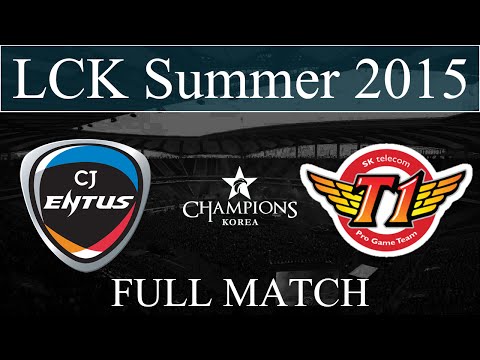 CJ vs SKT Game 2 | CJ Entus vs SK Telecom T1 (12.06.2015) [LCK Summer 2015]