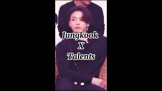 Jungkook X Talents BTS 💜shortswhatsApp status #