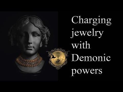 How to charge jewelry on the seal of Sabnock and other Demons. See more Sabnock videos below! Video