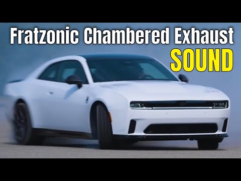 2024年型ダッジ・チャージャー・デイトナ スキャットパックEV フラッツォニック・チャンバード・エキゾースト・サウンド