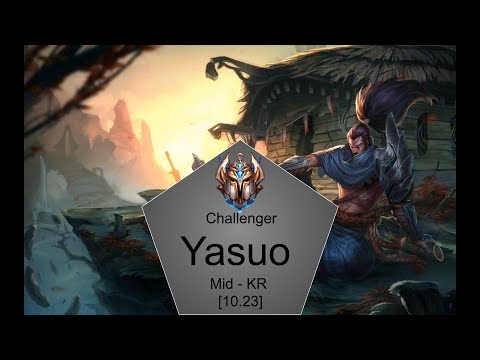 Yasuo (Mid) vs Yone - KR Challenger Patch 10.23