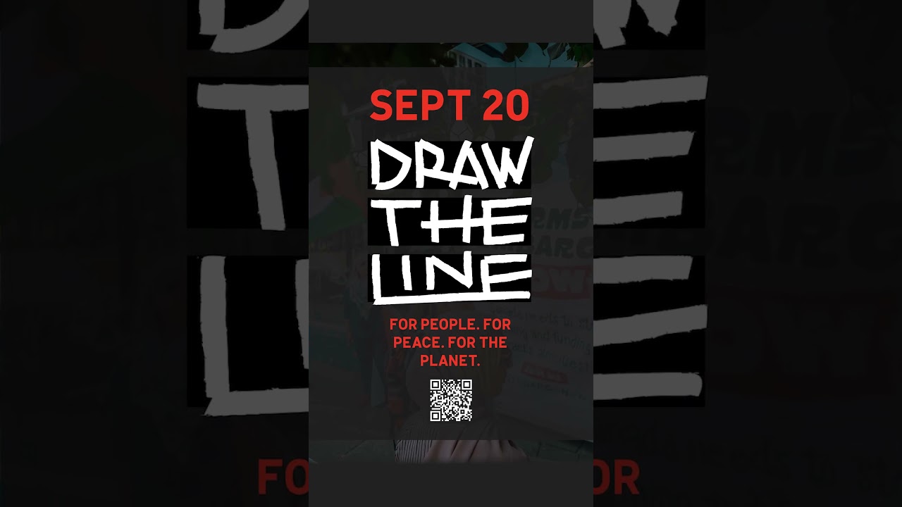 How to participate in #Drawtheline in Canada