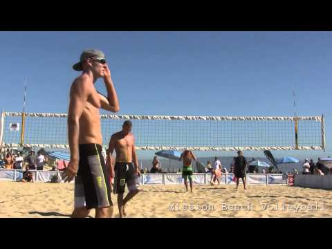 2014 AVP Manhattan Beach Open Gibb Patterson vs Rogers Brunner
