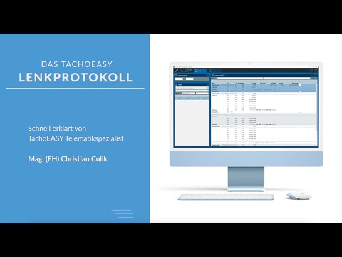 Das TachoEASY Lenkprotokoll