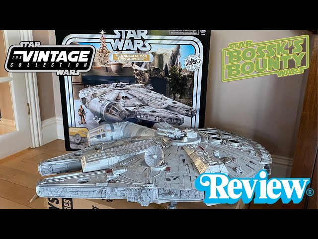 Vídeo relacionado con Return of the Jedi Star Wars Millennium Falcon Galactic Lucha Estelar Blanco Cartera