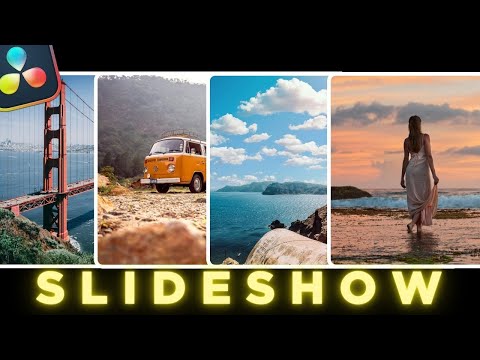 FAST Photo Slideshow Effect | DaVinci Resolve 19 Tutorial + Giveaway