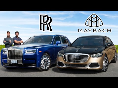 2021 Rolls-Royce Phantom vs Maybach S-Class // King Meets Prince