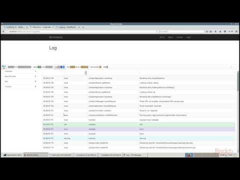 Yii2 Application Development Solutions Volume 2 Using Different Log Routes | packtpub com