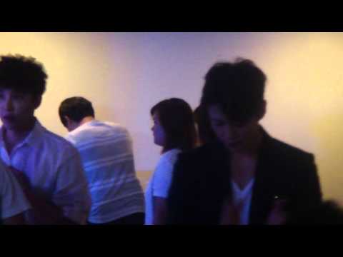 [Fancam] RaeWon's reaction to Sick enough to die (fan cover) @ M-Tiful Fan meeting [140831]