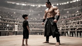 The warrior looked down on the young man, and the young man killed the strongest warrior