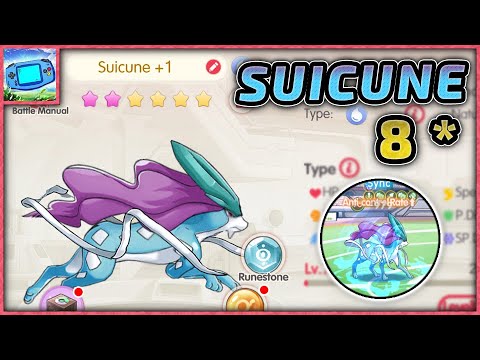 8 Star Suicune Showcase & Upgrade! - Pocket Incoming