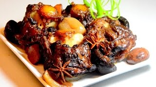 Braised  Oxtail ( Beef ) with Red Wine Sauce
