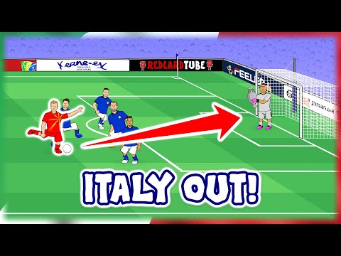 🤯ITALY ARE OUT OF THE WORLD CUP!🤯 Italy vs North Macedonia 0-1 (2022)