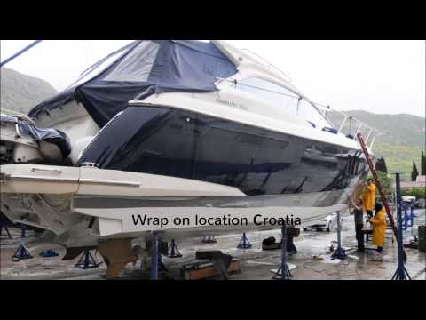Princess 60 flybridge Yacht Wrap