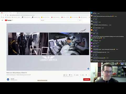 LIVE SpaceX Crew Launch