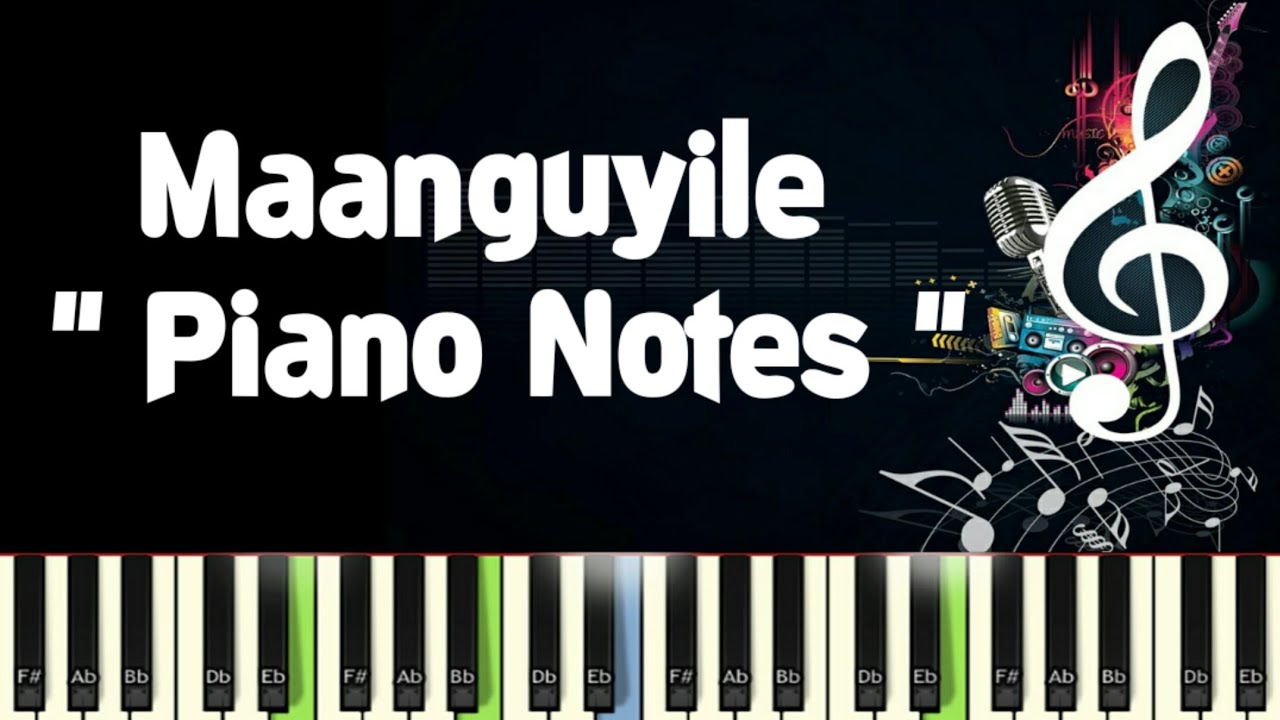 Maanguyile (ilayaraja) Karagattakaran, Piano Notes, Midi File, Music Sheet & Karaoke