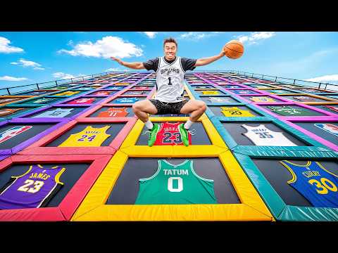 Jump on The Trampoline, Draft the NBA Player!