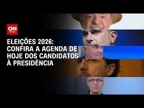 Eleições presidenciais: confira a agenda desta quinta-feira (20) dos candidatos | CNN NOVO DIA