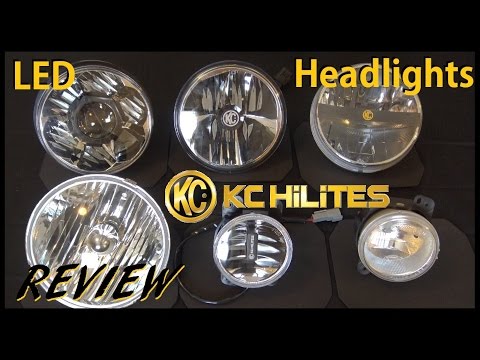KC HiLites Jeep LED Headlight Testing & Review