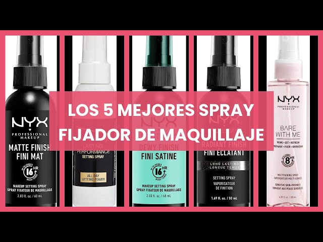 Vídeo relacionado con NYX Professional Makeup Spray fijador Makeup Setting Spray, Larga duración, Ligero, Fórmula vegana, Acabado Dewy (hidratado), 60 ml