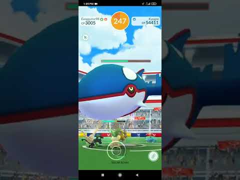 Kyogre Raid Guide in Pokemon GO