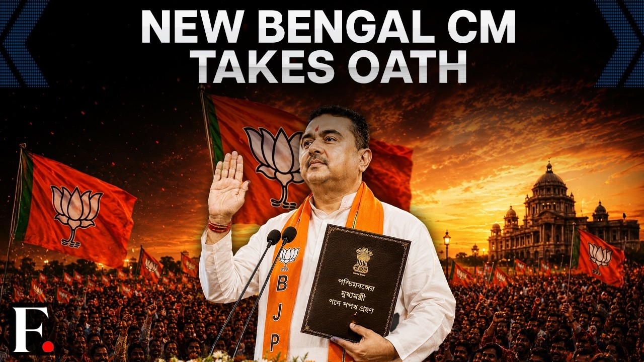 Suvendu Adhikari Takes Oath as West Bengal CM After BJP's Historic Election Win | FP Video
