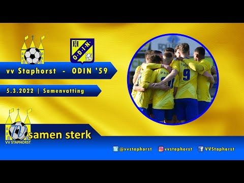 vv Staphorst - ODIN '59 | 5.3.2022 | Samenvatting