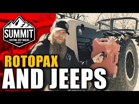 Summit 4x4 Company - Rotopax for your Jeep
