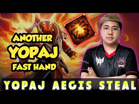 YOPAJ EZ STEAL AEGIS WITH EMBER SPIRIT !! YOPAJ PERSPECTIVE DOTA 2 HIGHLIGHTS