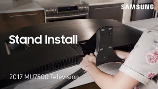 Download lagu Stand Installation - 2017 Samsung Television (MU7500) | Samsung US mp3