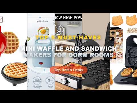 Ultimate Guide to the Best Mini Waffle And Sandwich Makers For Dorm Rooms - Animal Mini Waffle Maker